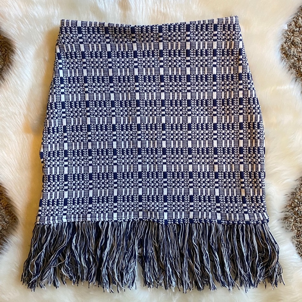 Zara Mini Fringe Skirt